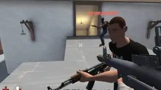 Играем в Контра Сити(Сильно лагает)