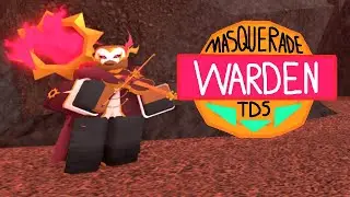 New Masquerade Warden Skin Showcase | Tower Defense Simulator TDS