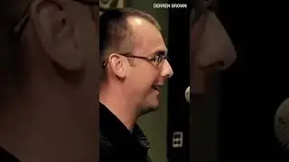 Derren Brown was NOT expecting this audience confession! 😂 #DerrenBrown #Mentalist #Illusionist