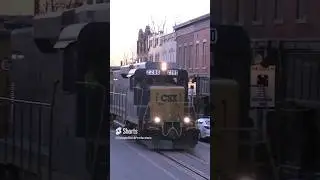 Crazy! Train Cuts Town in Half! | #Shorts