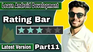 How to create Rating bar in Android Studio #11 || Android App Development Tutorials 2020