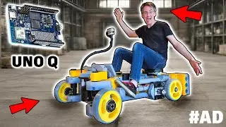 ARDUINO UNO Q Face Controlled Car