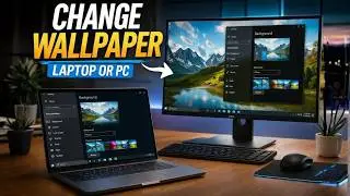 How to Change the Wallpaper on Your Laptop or PC  Windows 10 & 11   waqasdon 1080p, h264