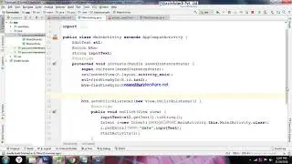 Intent Example to share data