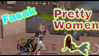 PRETTY WOMEN!! PUBG MONTAGE!! CONQUER PLAYER GAME PLAY !!