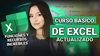 Aprende de cero Excel en una clase (Actualizado 2024 con Materiales)