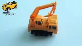 Special Equipment - Tractors with a jackhammer on tracks. Toy for Kids | Loading review