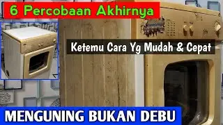 Bersihkan Mesin Menguning Dengan Cepat & Mudah