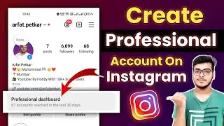 How To Create Instagram Professional Account | Instagram Par Professional Account Kaise Banaye