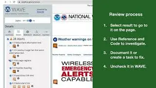 Use WAVE to start a manual accessibility audit