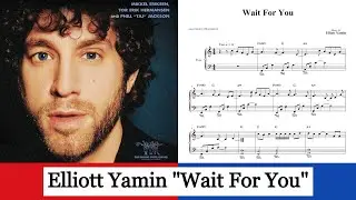Wait For You - Elliott Yamin (piano solo with sheets)