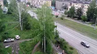 Вид с седьмого этажа Ленинградский проспект 100а Нижний Тагил