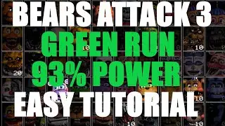 How to beat Bears Attack Easily | Green run
