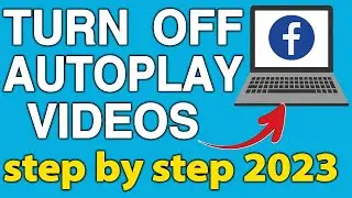 How to turn off autoplay videos on Facebook of your computer
