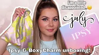 JULY 2024 IPSY & BOXYCHARM UNBOXING & SWATCHES!☀️✨