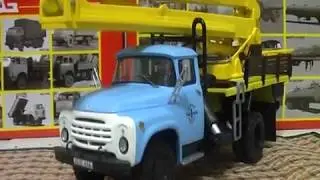 Автовышка на базе ЗИЛ-130 из журнальной серии конверсия 