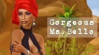 The Sims 4: CAS | Gorgeous Miss Bello