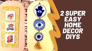2 Super Easy DIY HomeDecor Ideas #diyhomedecor #easydiydecor