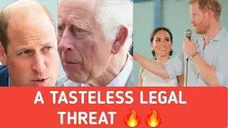 PRINCE WILLIAMS PLOT TO ISSUE LEGAL THR€AT AGAINST DUCHESS MEGHAN REVEALED/SABOTAGING PRINCE HARRY