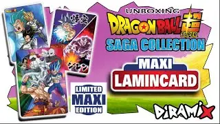 LAMINCARD LIMITED MAXI EDITION Dragon Ball Super Saga Collection - NikelPlay