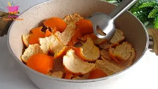Very healthy! Don't throw away tangerine peels!! Surprising and delicious