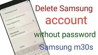 Samsung m30s hard reset solution #samsung#m30s#hard#reset#by#technical#das delete Samsung account
