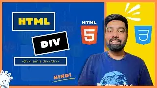 What is Div in HTML Hindi - 12 -  Az Bytes