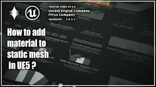 UE5 Tutorial: Adding Materials to Static Meshes!