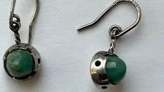 Лот винтажных серёг . Ждала месяц.