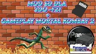 PANASONIC 3DO SD MOD + GAMEPLAY Z MORTAL KOMBAT 2
