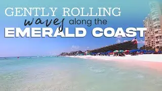 Gently rolling waves along the Emerald Coast