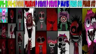 Incredibox Sprunki Mix: Phase 1-3 VS P4-6 VS P7-8 VS P9 VS P10-11 VS P12-13 VS P14-15 VS P16 VS P17