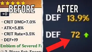 ✨My Luck In Artifacts✨ | 72 Flat DEF!
