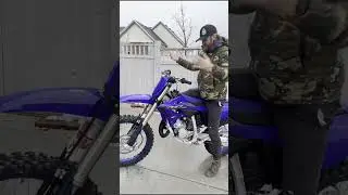 First start on 2023 Yamaha YZ125X 