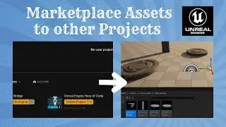 BEST WAY USE MARKETPLACE ASSETS IN EVERY OTHER PROJECT UNREAL ENGINE