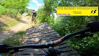 DTE Energy Foundation Trail was def a roller coaster of fun in Chelsea, MI