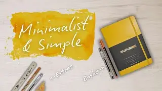 2025 Bullet Journal Setup