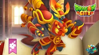 DRAGON CITY TROUXE A HAPPY DE FORTALECER E EU COLOQUEI 5 ESTRELAS 😎😍