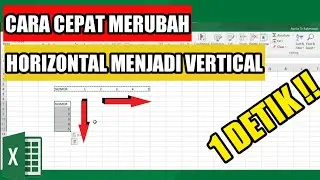 cara copy horizontal paste vertical excel Dengan cepat‼️ Cukup 1 Detik
