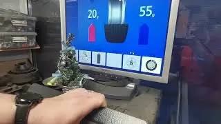 Балансировочный станок hofmann geodyna 6800. Установка грузиков за спицы.