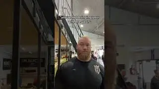“You’re not bringing your wife are you?”