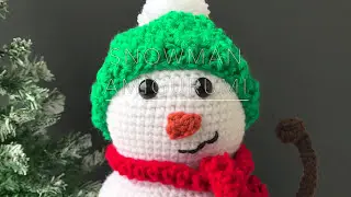 Crochet Snowman Amigurumi Part 2