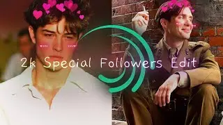 2k Subscriber's Special Edit | Follower's-Subscriber's Edit | Alight Motion | Want Preset-xml??