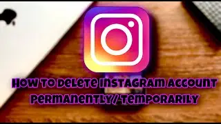 How to delete Instagram account Permanently/Temporarily (2022) | deactivate Instagram account
