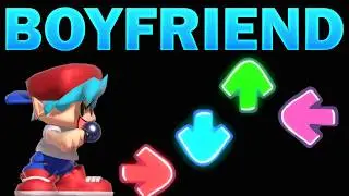 They put BOYFRIEND from Friday Night Funkin in Smash Ultimate