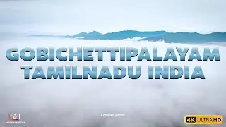 Aerial Cloud Views | Gobichettipalayam, Tamilnadu, India | Lagesh Media Drone Footage | DJI Air3 4k