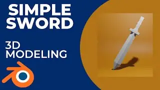 Simple Sword modeling with 3D blender Software