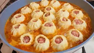 God, how delicious! The minced meat is so delicious that I cook them at least 3 times a week!