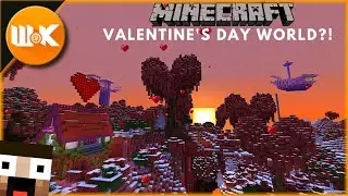VALENTINE'S DAY WORLD in MINECRAFT?