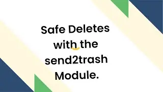 Safe Deletes with the send2trash Module.